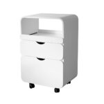 Werkwagen beauty Weelko Tidy hout wit