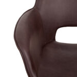 Comfortel kappersstoel bordeaux Milo