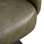 Comfortel kappersstoel groen Lulu