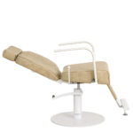 Comfortel kappersstoel kantelbaar beige Milla
