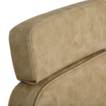 Comfortel kappersstoel kantelbaar beige Milla