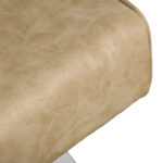 Comfortel kappersstoel kantelbaar beige Milla