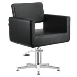 Comfortel kappersstoel zwart Dana