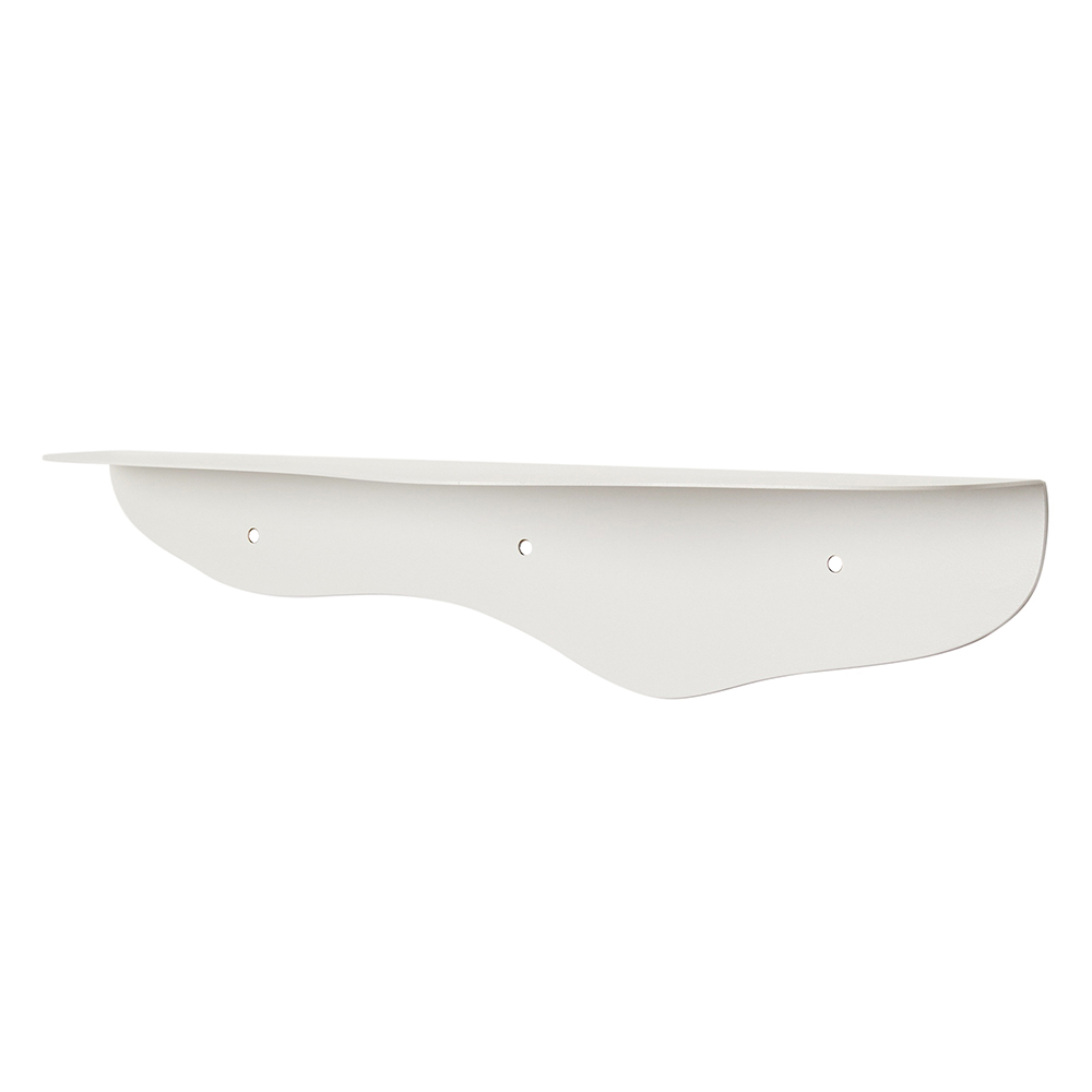 Comfortel wandplank gegolfd wit Comfortel wandplank gegolfd wit