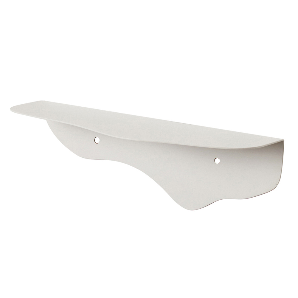 Comfortel wandplank golvend wit Comfortel wandplank golvend wit