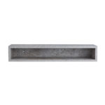 Comfortel wandplank grijs Double