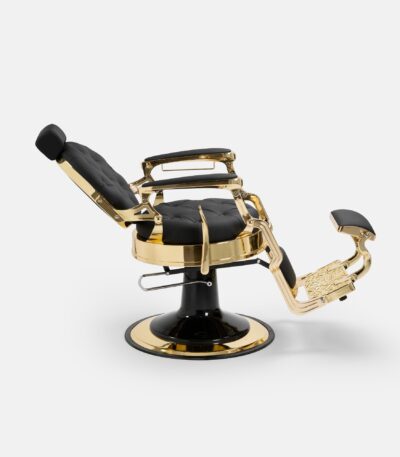 DD Hairdressing barberstoel elegant goud MACK