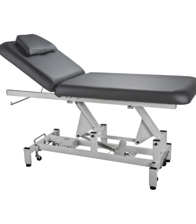DD Wellness behandeltafel elektrisch donkergrijs