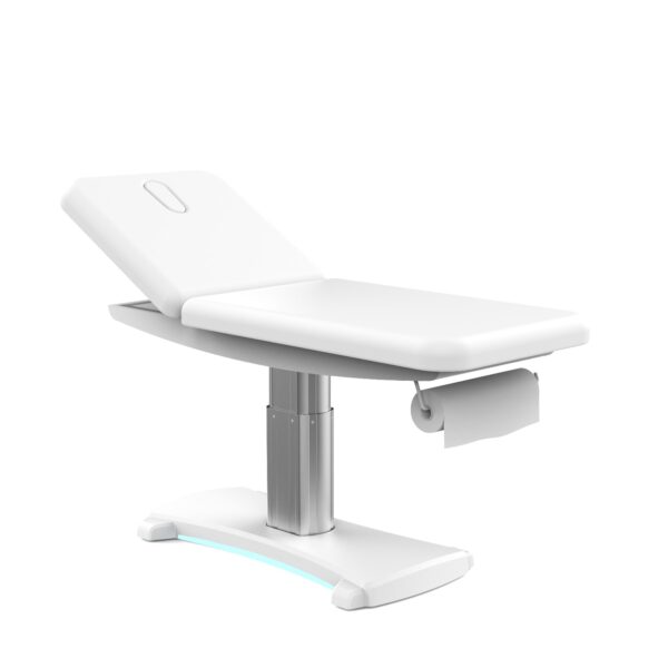 DD Wellness behandeltafel LED verlichting 2 motoren wit