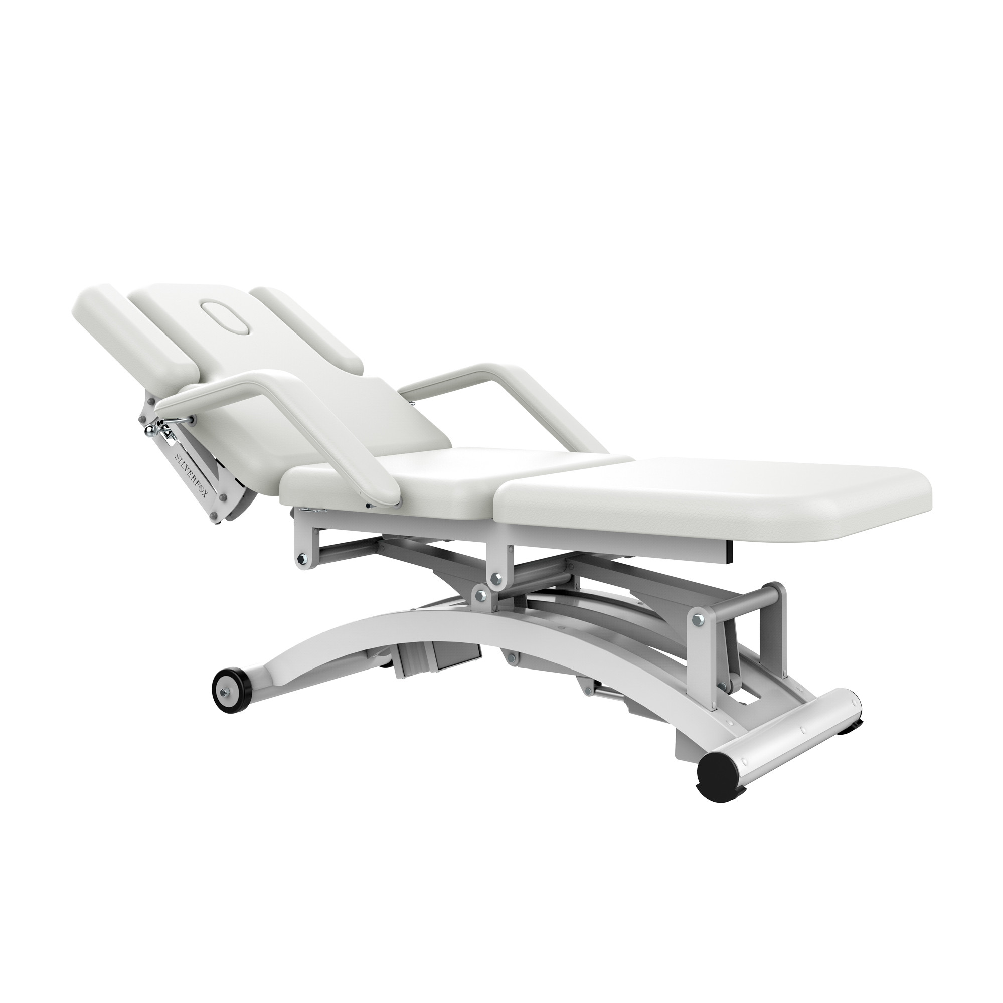 DD Wellness behandeltafel met armsteunen wit COBAL DD Wellness behandeltafel met armsteunen wit COBAL