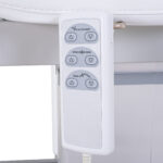 DD Wellness behandeltafel met ledverlichting wit MOLDAVI