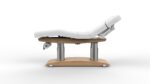 DD Wellness behandeltafel met verwarming 2 motoren wit LIPS