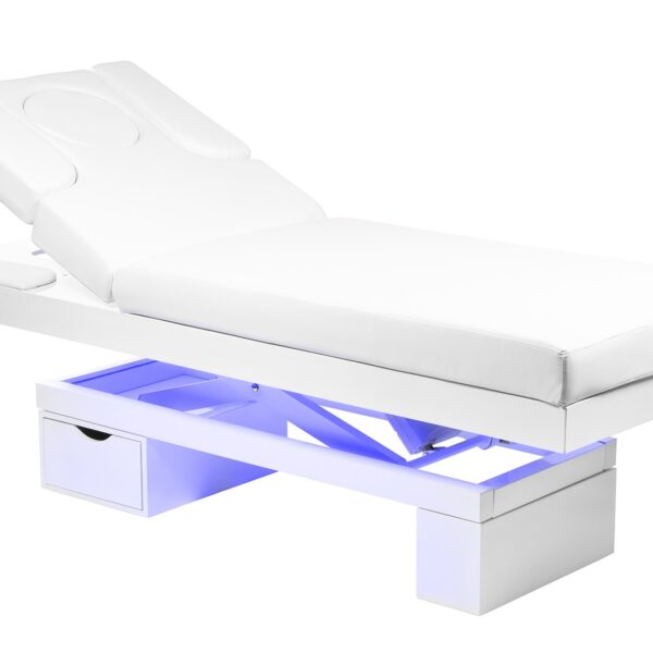 DD Wellness behandeltafel met verwarming en LED wit