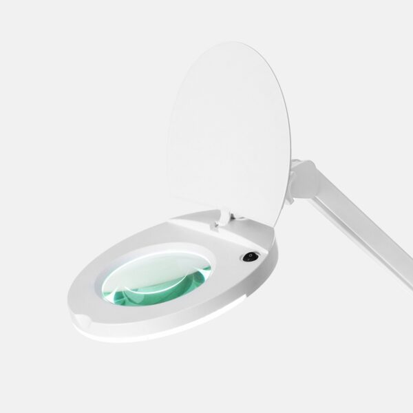 DD Wellness loeplamp met opvouwbare kap wit SAVA