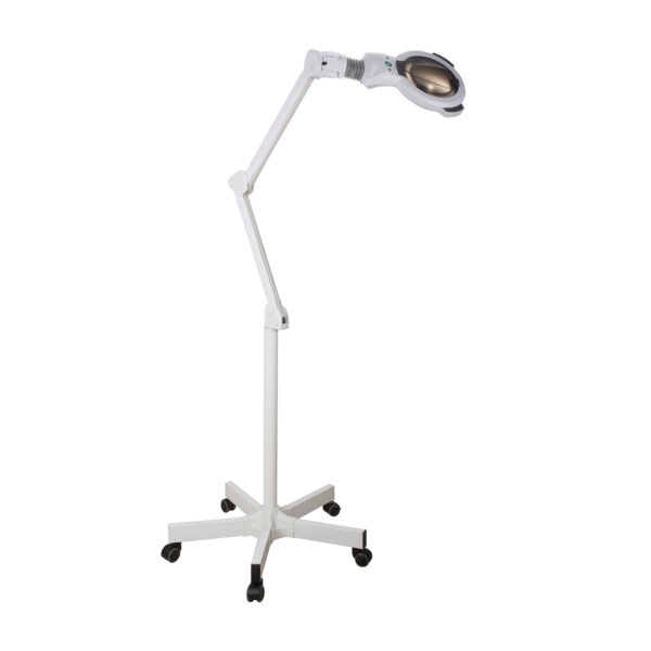 DD Wellness loeplamp op statief met 5 wielen
