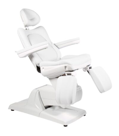 DD Wellness pedicurestoel elektrisch wit SADIRA