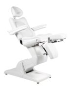 DD Wellness pedicurestoel elektrisch wit SADIRA