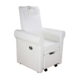 DD Wellness pedicurestoel met hydromassage wit AVENTUR