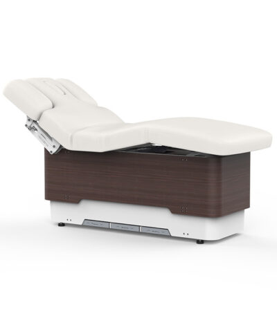 Silverfox behandeltafel elektrisch verwarming wit ONYX