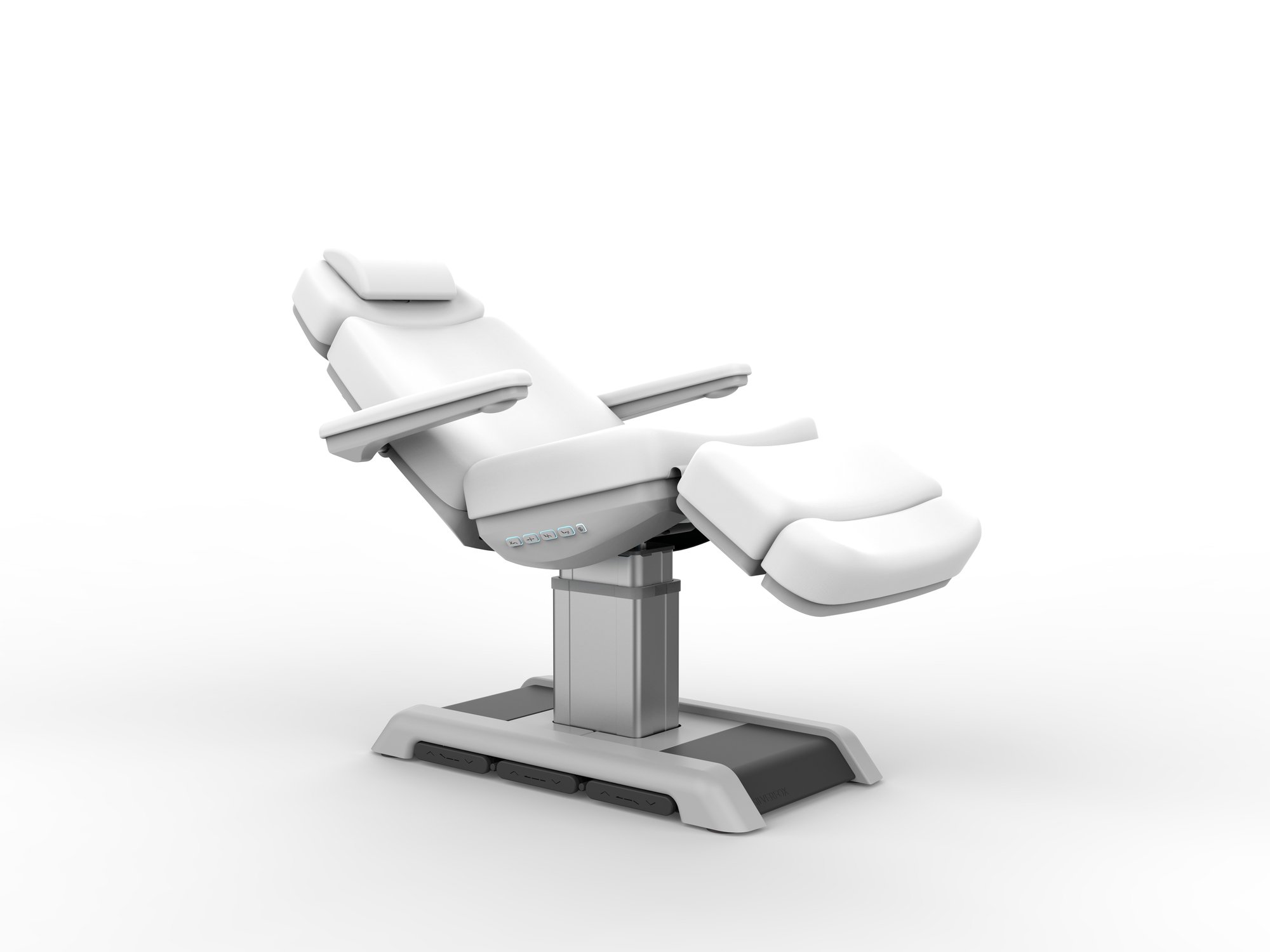 Silverfox elektrische behandelstoel met verwarming wit QUAR Silverfox elektrische behandelstoel met verwarming wit QUAR